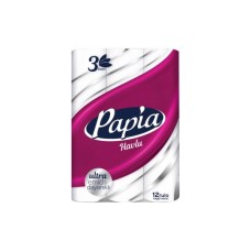 Паперові рушники Papia 3 шари 12 рулонів (8690536011001) Паперові рушники Papia 3 шари 12 рулонів (8690536011001)