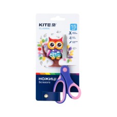 Ножиці Kite дитячі Classic блакитний-рожевий 15 см (K-126-1)