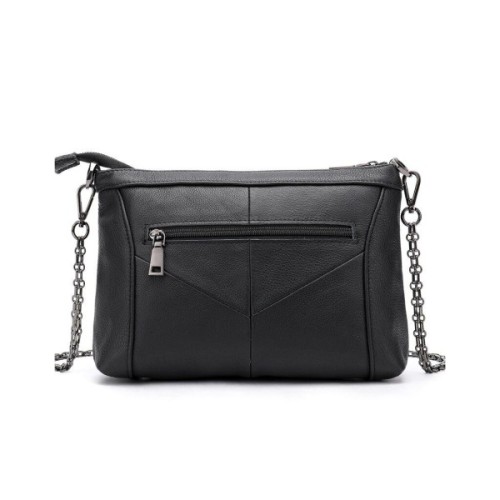 Сумка Vintage Шкіряна Чорна (20051)