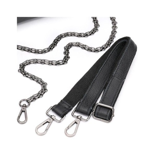 Сумка Vintage Шкіряна Чорна (20051)