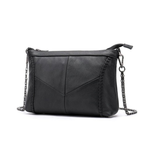 Сумка Vintage Шкіряна Чорна (20051)