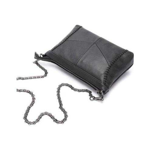 Сумка Vintage Шкіряна Чорна (20051)