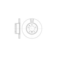 Гальмівний диск REMSA 6348.10