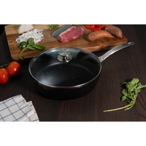 Сотейник Swiss Diamond CXD Induction з кришкою 28 см (CXD6728ic)