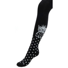 Колготки дитячі UCS Socks з котиком (M0C0301-2106-7-black)