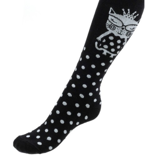 Колготки дитячі UCS Socks з котиком (M0C0301-2106-7-black)