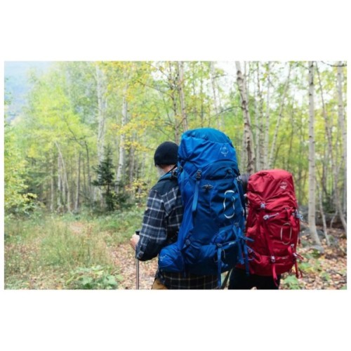 Рюкзак туристичний Osprey Aether 65 acorn red - S/M - червоний (009.3999)