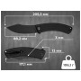 Ніж Civivi Outlaw Muk, Black G10, Black Stonewash (C24079-1)