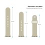 Ремінець до смарт-годинника Armorstandart Sport Band (3 Straps) для Apple Watch 42 (Series 11-10)/41/40/38 Light Grey (ARM51937)