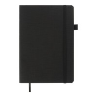 Книга записна Buromax Color Tunes А5 96 аркушів, у клітинку чорний (BM.295100-01)