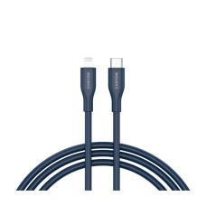 Дата кабель USB-C to Lightning 1.0m CLNM60 C-L 60W MFI Silicon Blue Canyon (CNS-CLNM60SC10DB)