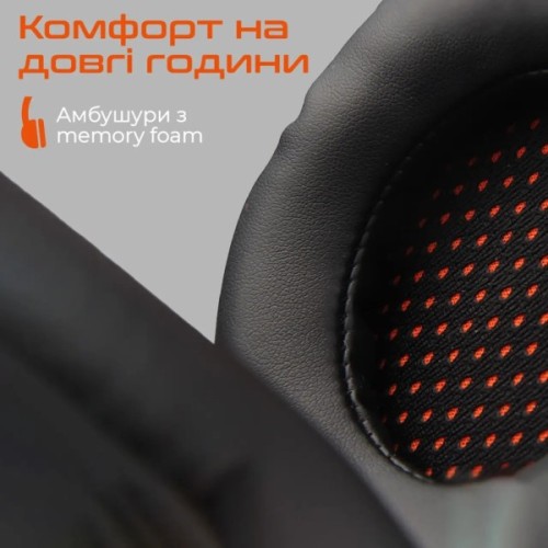 Навушники Meetion HP020 Black/Orange (MT-HP020-A)