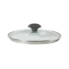 Кришка для посуду TVS скляна з металевим обідком 22 см (94651220032901)