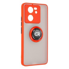 Чохол до мобільного телефона Armorstandart Frosted Matte Ring Xiaomi 13T / 13T Pro Red (ARM72720)