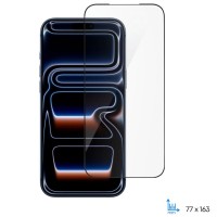 Скло захисне 2E 2.5D FCFG iPhone 17 Pro Max Black (2E-IP-17PM-6.9-SMFCFG-BB)
