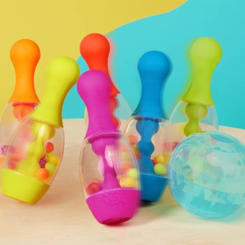 Ігровий набір Battat Барвистий боулінг (BX2438Z)