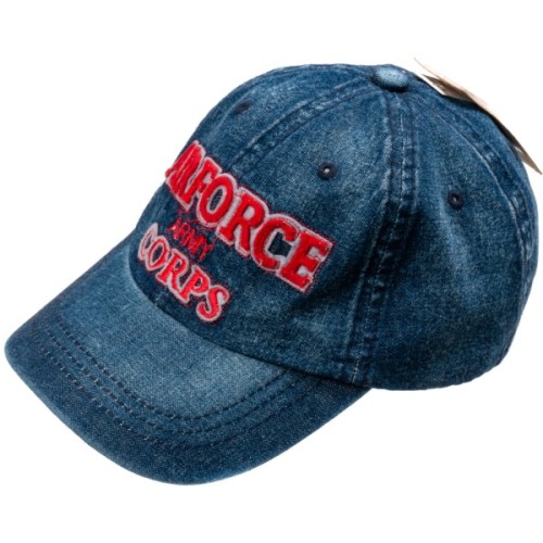 Кепка дитяча Kitti джинсова (Y8330-3-54B-blue)