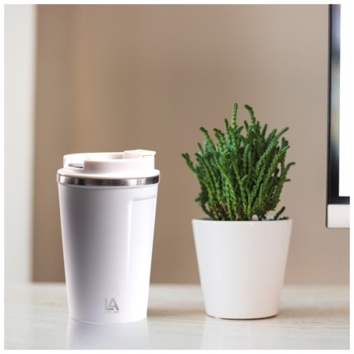 Термокружка Line Art Lima 380 мл білий (60023022LA-08)