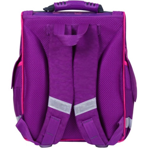 Портфель Bagland з ліхтариками Успіх 12 л. фіолетовий 168к (00551703) (80213596)