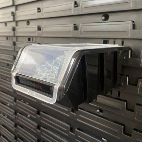 Ящик для інструментів Kistenberg ємність з кришкою, чорний, 195*120*90, TRUCK PLUS, KTR20F-S411 (KTR20F-S411)