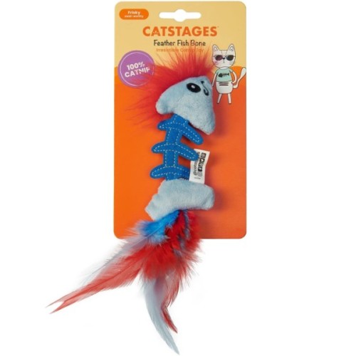 Іграшка для котів Catstages Рибка з пір'ям (0700603900225)