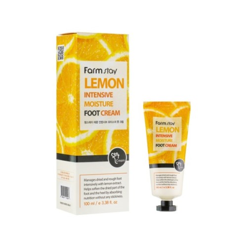 Крем для ніг FarmStay Lemon Intensive Moisture Foot Cream З екстрактом лимона 100 мл (8809338560109)