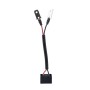 Автолампа PULSO LED-chips 7535/9-18v/2x28w/6000Lm/6500K (M6-H7)