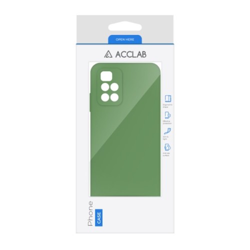 Чохол до мобільного телефона ACCLAB SoftShell Xiaomi Redmi 10 Green (1283126561634)