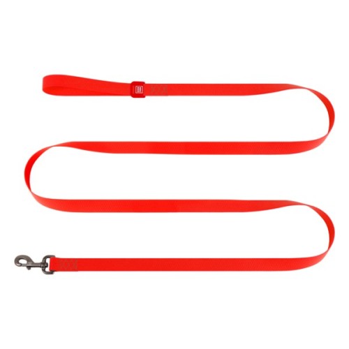 Повідець для собак WAUDOG Waterproof S Ш 15 мм Д 500 cм червоний (27443)