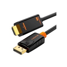 Кабель мультимедійний DisplayPort M to HDMI M 1.8m V1.2 4K60Hz Cabletime (CA915316)