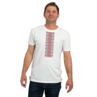 Футболка Sol's Regent Вишиванка вертикально білий XL (11380102/313XL)