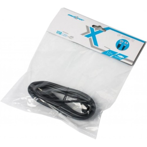 Кабель для принтера USB 2.0 AM/BM 3.0m Maxxter (UF-AMBM-10)
