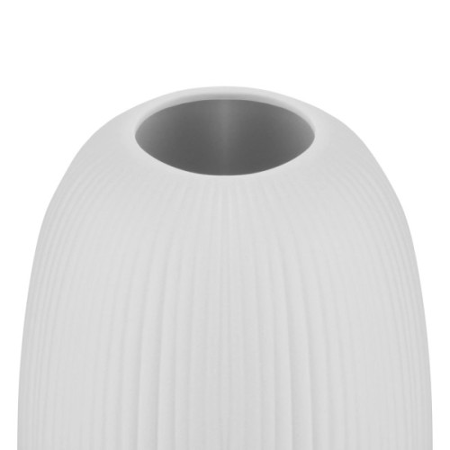 Ваза Ardesto Apulia, 13.2х17.9см, порцеляна, сірий (AR3819G)