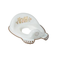 Накладка на унітаз Tega Baby Teddy Bea антиковзка, white pearl (MS-016-118)