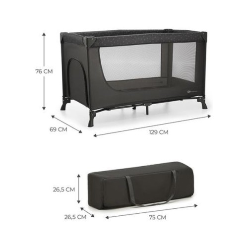 Дитячий манеж Kinderkraft Joy Light Grey (5902533925193)