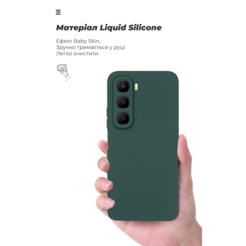 Чохол до мобільного телефона Armorstandart ICON Infinix Hot 60 4G Camera cover Dark Green (ARM88244)