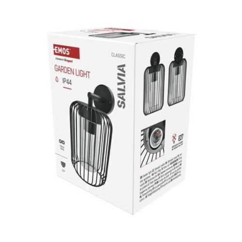 Світильник EMOS E27 15 Вт IP44 (ZGD010P)