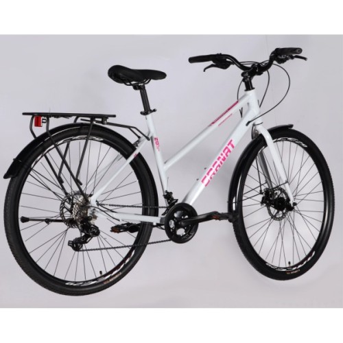 Велосипед Dorozhnik 28" GRANAT W DD CS рама-20" AL 2025 білий (OPS-D-28-496)