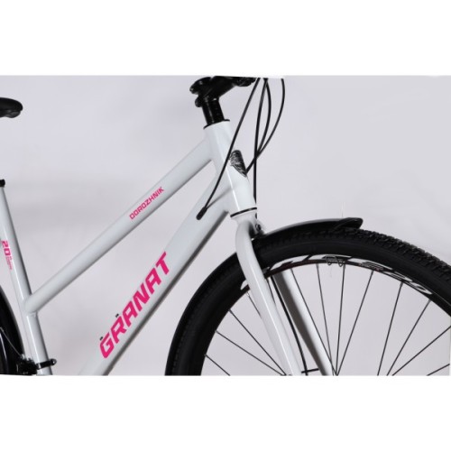 Велосипед Dorozhnik 28" GRANAT W DD CS рама-20" AL 2025 білий (OPS-D-28-496)
