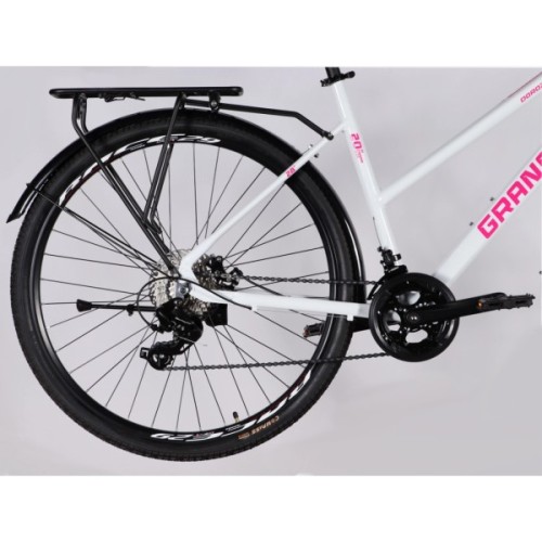 Велосипед Dorozhnik 28" GRANAT W DD CS рама-20" AL 2025 білий (OPS-D-28-496)