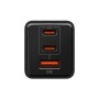 Зарядний пристрій Spigen 2xUSB-C PD + 1xUSB 47W black (ACH09465)