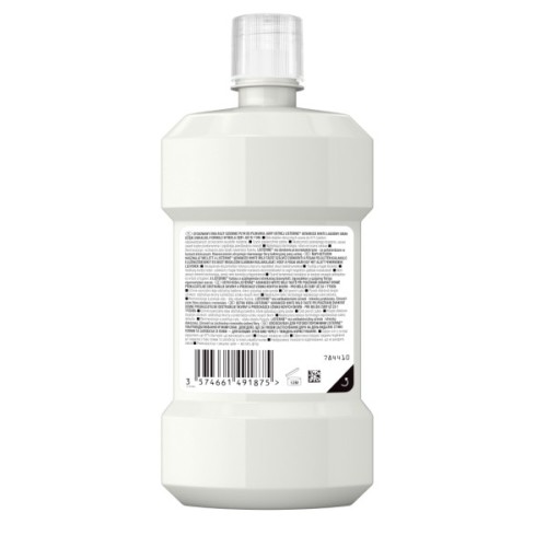 Ополіскувач для порожнини рота Listerine Ультравідбілювання М'який смак 500 мл (3574661491776/3574661491875)