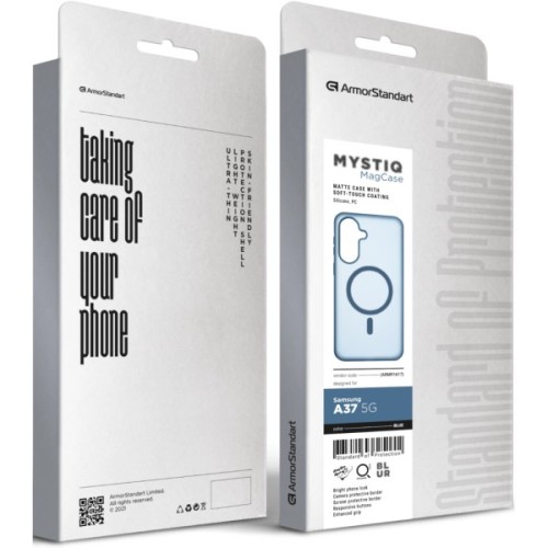 Чохол до мобільного телефона Armorstandart Mystiq MagCase Samsung A37 5G Blue (ARM91617)