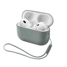 Чохол для навушників Armorstandart Silicone Case with straps For Apple AirPods Pro 3 Grey (ARM91281)