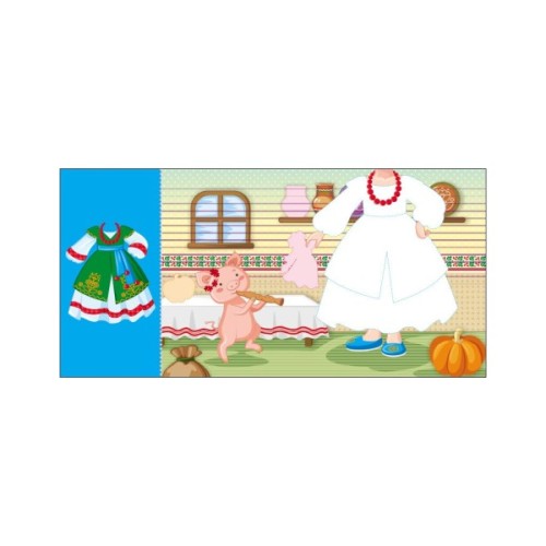 Книга Одягни ляльку. Україночка Стефанія у бабусі - Ірина Вікторова (Пушкар) Ранок (9789667616526)