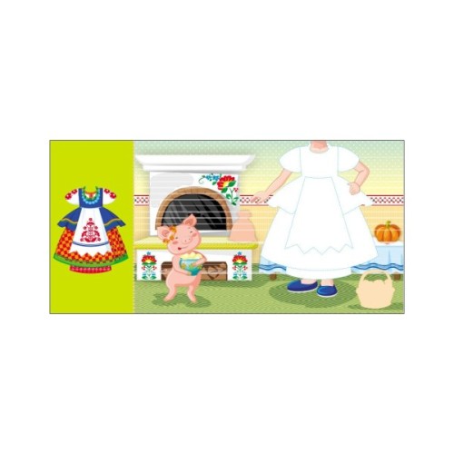 Книга Одягни ляльку. Україночка Стефанія у бабусі - Ірина Вікторова (Пушкар) Ранок (9789667616526)