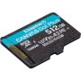 Карта пам'яті Kingston 512GB microSDXC сlass 10 UHS-I U3 V30 A2 Canvas Go Plus G4 (SDCG4/512GBSP)