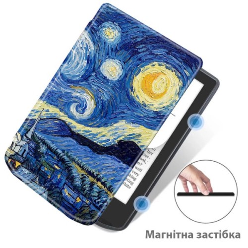 Чохол до електронної книги BeCover Smart Case PocketBook 629 Verse / 634 Verse Pro 6" Night (710980)