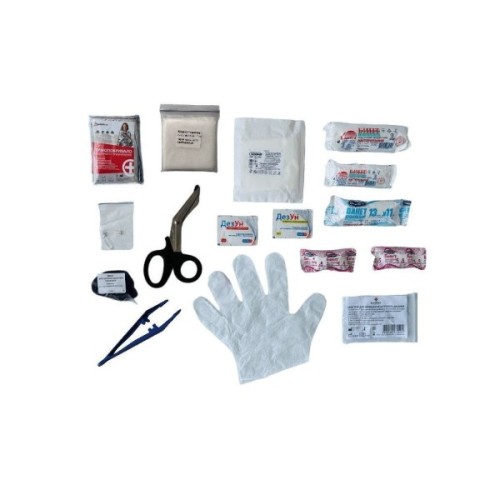 Автомобільна аптечка Poputchik 02-054-П