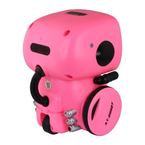 Інтерактивна іграшка AT-Robot робот з голосовим керуванням рожевий, український (AT001-04-UKR)